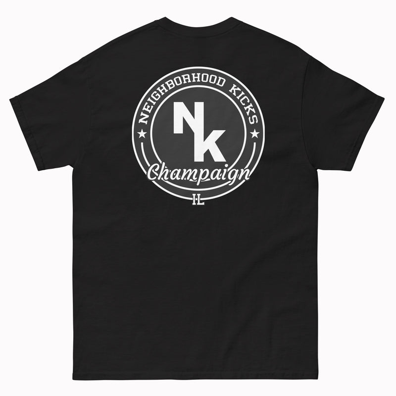 Neighborhood Kicks Staff Tee Black