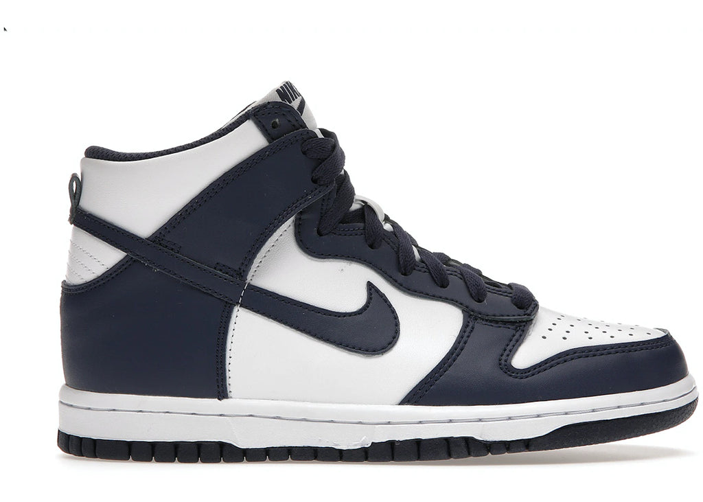 Nike Dunk High Navy (GS) – Neighborhood Kicks